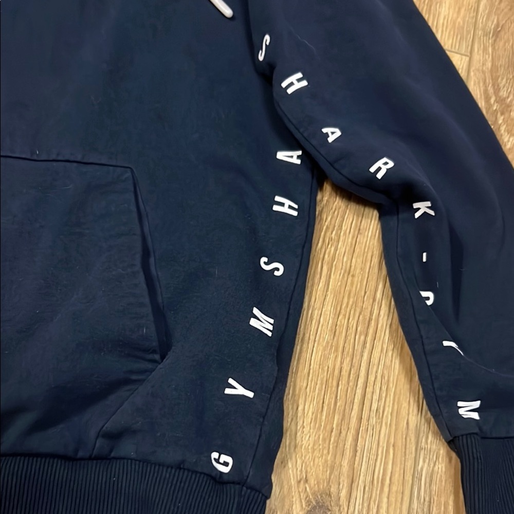 Gymshark Blue Sweatshirt with White Accents - Picture 3 of 7
